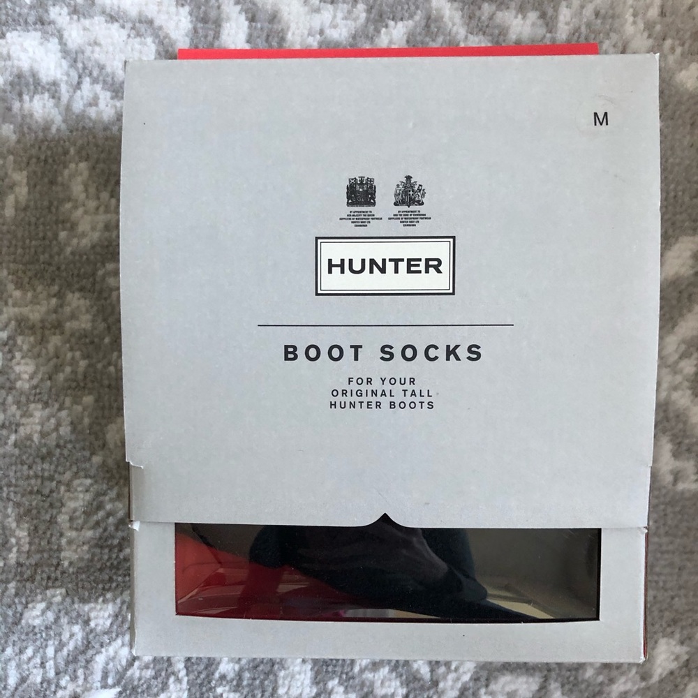 New in box Hunter Boot Inserts. Black
